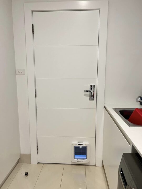 Cat Door - Microchip Door