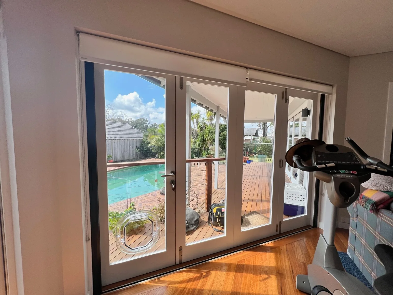 Can My Glass Door Be Cut for a Dog Door? -